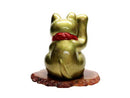 Premium Maneki Neko Double Gold.