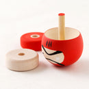 Reverse Koma Daruma L Size (Set of 2).