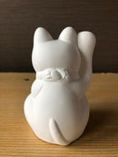Maneki Neko (Unglazed).