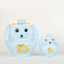 Large and small sizes together.