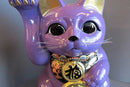 Purple Maneki Neko