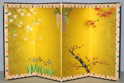Four Seasons Screen: Japanese Maple.