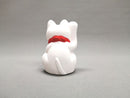Happy Maneki Neko White (Right Hand).