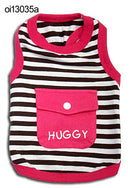 Pet shirts with pocket.