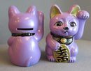 Purple Maneki Neko.