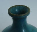 Misato Blue Sake Flask Flower Vase.