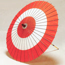 Red & White Cotton Umbrella.