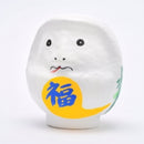 White Eto daruma.