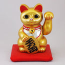 Solar Maneki Neko Gold Medium.