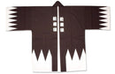 Shinsengumi happi coat in black.