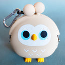 Owl Purse 3D Pochi Friends Purse (Beige).