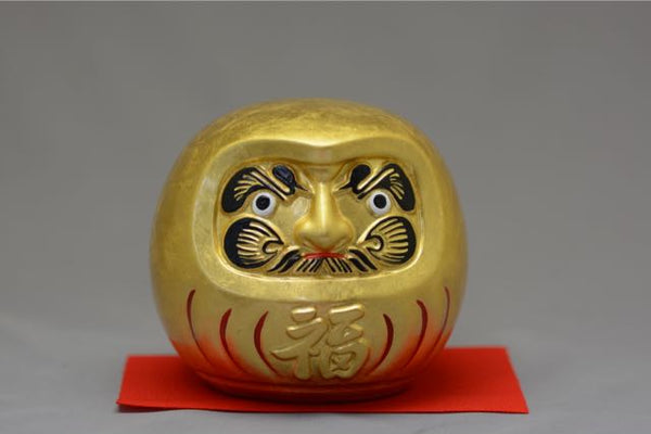 Gold Daruma Large Size (Seto).