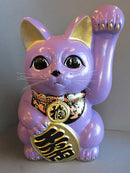 Purple Maneki Neko