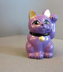 Ceramic beckoning cat from Japan.
