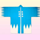 Shinsengumi happi coat in blue.