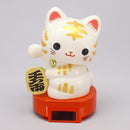 Solar Maneki Baby White Tiger.