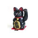 Solar Maneki Neko Black.