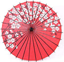 Red plum umbrella.
